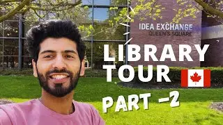 Free Books in Canada 🇨🇦 | Library Tour Part - 2 | IDEA EXCHANGE | Cambridge | vlog | Lifestyle