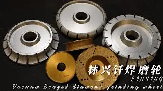 Linsing diamond profiling wheel for stone edge grinding