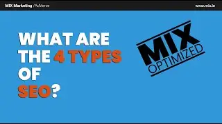 What are the 4 types of SEO?