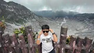 Taman Wisata Alam Tangkuban Parahu! Inget Legenda Sangkuriang jadinya