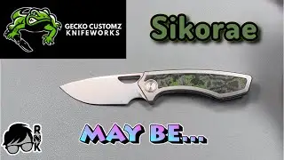 Review/impressions of Gecko Custom Knifeworks Sikorae knife&hellip; what are my thoughts really?