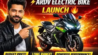 ARDV E-COMMERCE HUB ने लॉन्च की अपनी Electric Bike ⚡ | सस्ती, दमदार और शानदार!