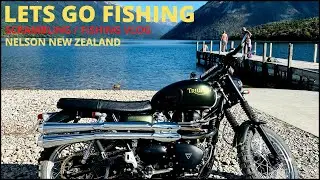 Triumph Scrambler x Trout Fishing