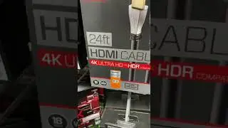 That's an expensive and long HDMI cable
