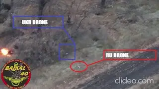 #fpvdrone Duel in Kursk || Ukrainian and Russian FPV Drones Face Off in World’s First Drone Battle!