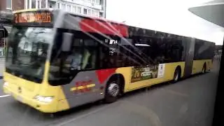TEC Mercedes Citaro G Facelift ride in Liège, Belgium
