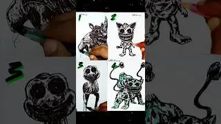 Zoonomaly Monsters Drawing compilation p-7 #drawing #zoonomaly #poppyplaytime #gartenofbanban