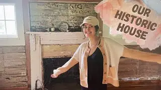 Historic Empty House Tour! Our #cottagecore dream