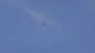 71-01468 Turkish Air Force C 130E Hercules contrail Cambridge 18feb2021 152p Ankara 2 Prestwick