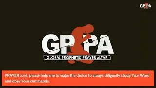 GLOBAL PROPHETIC PRAYER ALTAR -|GPPA|- |LIVE AUDIO STREAM| THURSDAY 7TH AUGUST, 2025.