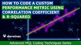 5.2) Coding MT5 Custom Performance Criteria in MQL5 using the Coefficient of Correlation (r)