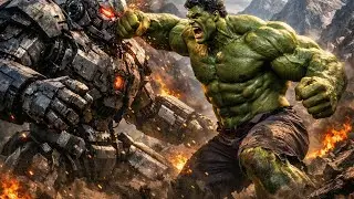 Hulk vs The Giant Robot &ndash; Epic Battle Begins!&rdquo;
