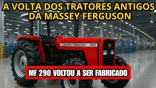 NOVO TRATOR LANÇAMENTO DA MASSEY FERGUSON, MAIS BARATO E MAIS FORTE, MASSEY FERGUSON 290 ANO 2025