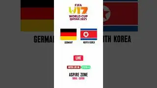 Германия против Северной Кореи | Чемпионат мира по футболу FIFA U17 2025 | Групповой этап | ПРЯМА...