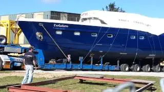 The boat that jib and his friends built