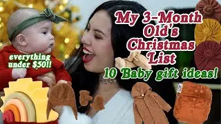 My 2022 Baby Christmas Wishlist // Affordable Gift Ideas for Babies