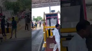 Protest in Kappalur Toll gate