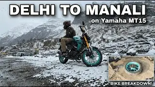 The WORST thing happened on my Manali Trip! 💔🥺 MT15 ka ye haal... #manali #himachal #mountains