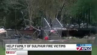 How to help Sulphur fire victims' family with funeral expenses, clean up costs