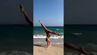 Spectacular Way To Leave 😀| Chebyjane #shorts #yoga #stretching #flexibility