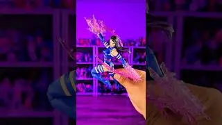 Target Exclusive Gameverse Marvel Super Heroes Psylocke and Thanos Marvel Legends action figures