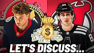 CONTRACT COMPARISION: Jack Hughes VS Tim Stutzle (Re: Devils, Senators)