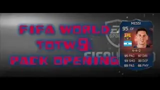 FIFA WORLD|TOTW9 Pack Opening:Special Record Breaker Messi