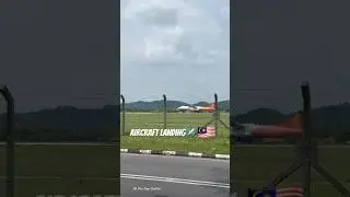 Firefly ATR 72-500 landing @ Langkawi International Airport 🇲🇾✈️ #malaysia #airport #airplane