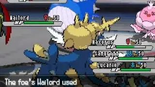 Pokemon World Tournament, Unova Gym leader Marlon (Black2/White)