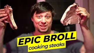 Готовим стейки - #BrollChallenge Bolharov / Cooking Steaks