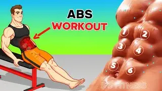 Best 8 Abs Exercises For Six Pack 💪 Abs Workout At Home