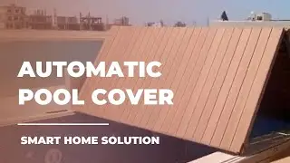 Automatic Folding Pool Cover | #swimmingpoolarea  #swimming_pool
