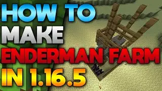 How To Make Enderman Farm In Minecraft 1.16.5 (2021)