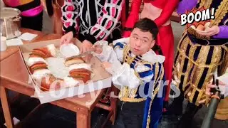 Abelito parte su 1a. Rosca de Reyes más grande que él junto a elenco del Tenorio invitan a la prensa