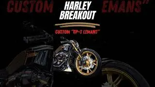 moto harley breakout custom personalizada 
