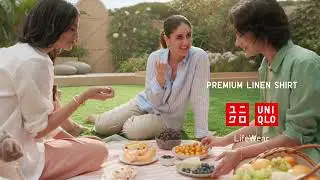 UNIQLO Premium Linen Shirt Collection featuring Kareena Kapoor Khan