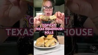 TEXAS ROADHOUSE ROLLS AT HOME #Shorts #FoodShorts #EasyRecipes #Foodie #SavoryBakes