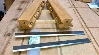 Jointer blade sharpening jig set for Metabo HC 260 C jointer planer
