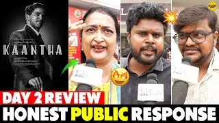Kaantha Day 2 Honest Public Review #trending #tamilcinema #movie #review