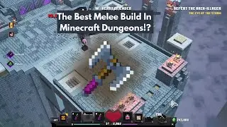 [Minecraft Dungeons] Is This The Best Melee Build Ever!?
