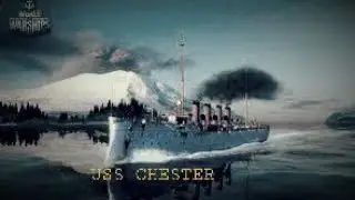 playing world of warships blitz as uss Chester/ kyle plays