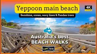 4K Beach-side walk, Yeppoon Queensland, Australia