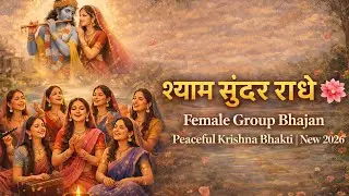 श्याम सुंदर राधे | Morning Bhajan | Female Group Singing | 2026 #Radhe Radhe bhajan Shyam Sundar 
