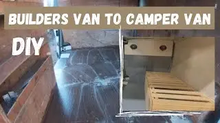 £99 Project camper van build. Work van to stealth camper. The BIG clean