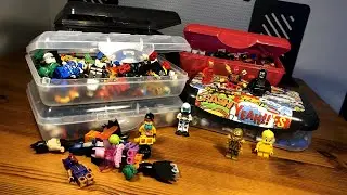How I Organize/Store Lego Minifigures