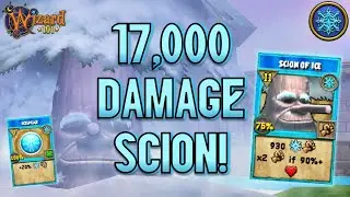 Wizard101: MAX ICE PvP (140): The One Shot Scion Strat!