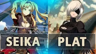 GBVSR:🔥Seika (Zeta) Vs Plat (2B)🔥| High Level Gameplay.