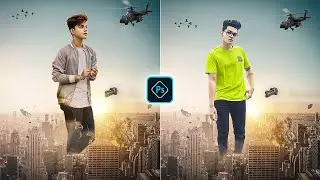 Big Man Creative New Style Photo Editing Instagram Viral DP In Photoshop CC Tutorial