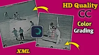 Alight Motion CC High Color Grading Tutorial | Alight motion Color Grading