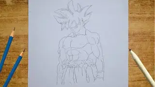 Goku Sketch || Easy Steps for Beginners || Dragon Z ball || Anime